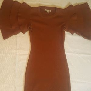 Fashion Nova Cocoa Knit Dress